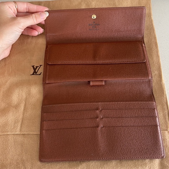 AUTHENTIC VINTAGE LOUIS VUITTON 90s 2000s Style Purse +wallet - Picture 12 of 16